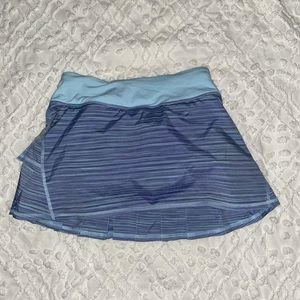 lululemon ruffle skirt with shorts underneath
